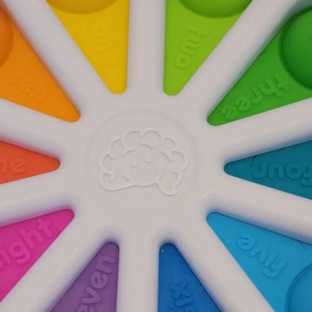 Flower Push Fidget Bubble Pop it stress Relief